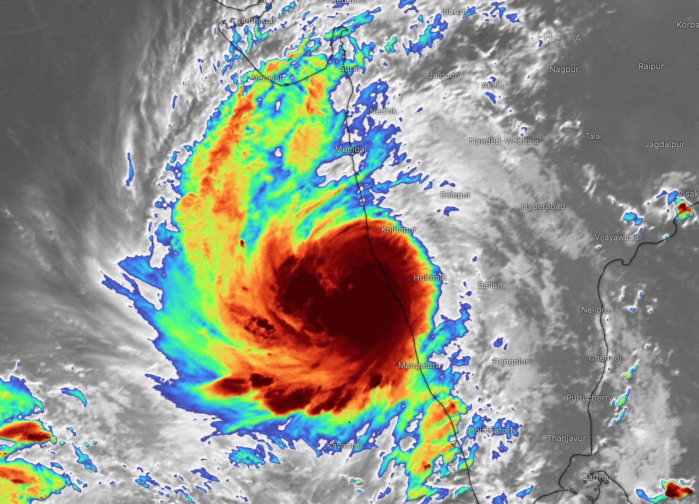 Cyclone Tauktae continues to weaken