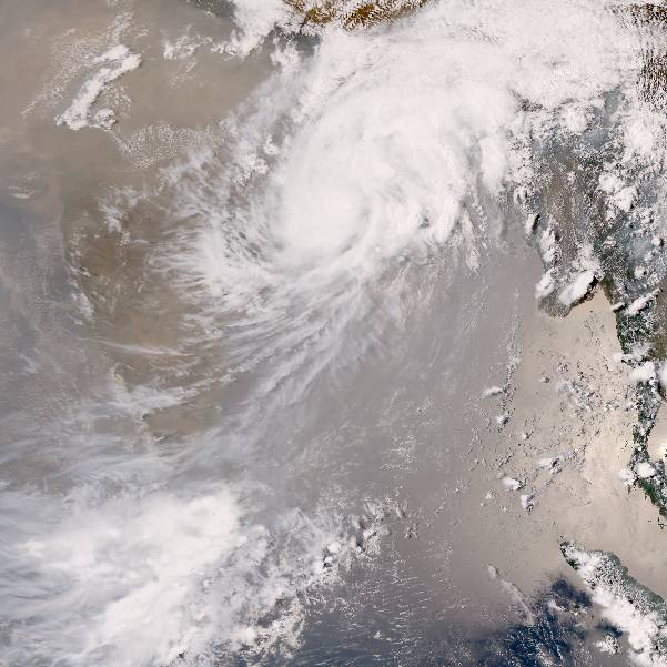 Cyclone Fani in Pictures as making Landfall on India's Coast